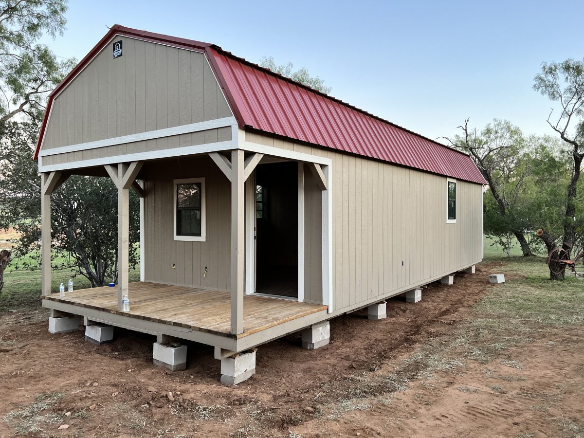 lofted cabin shell